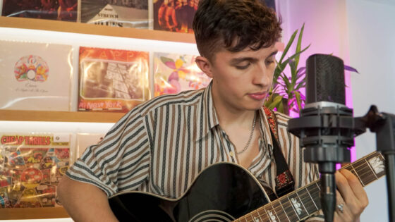 Dan playing
