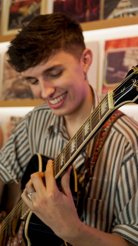 Dan smiling
