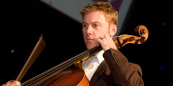 string quartet cellist
