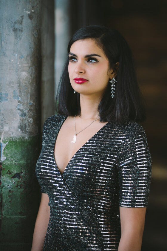 gabriella portrait red dress