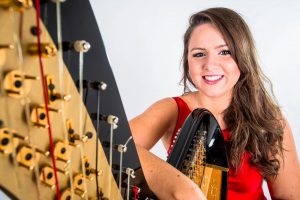Harpist Rhianwen
