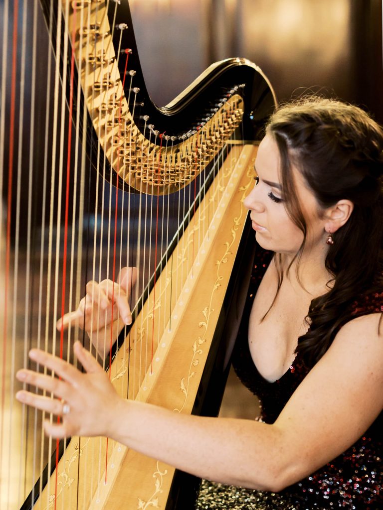 Harpist Rhianwen