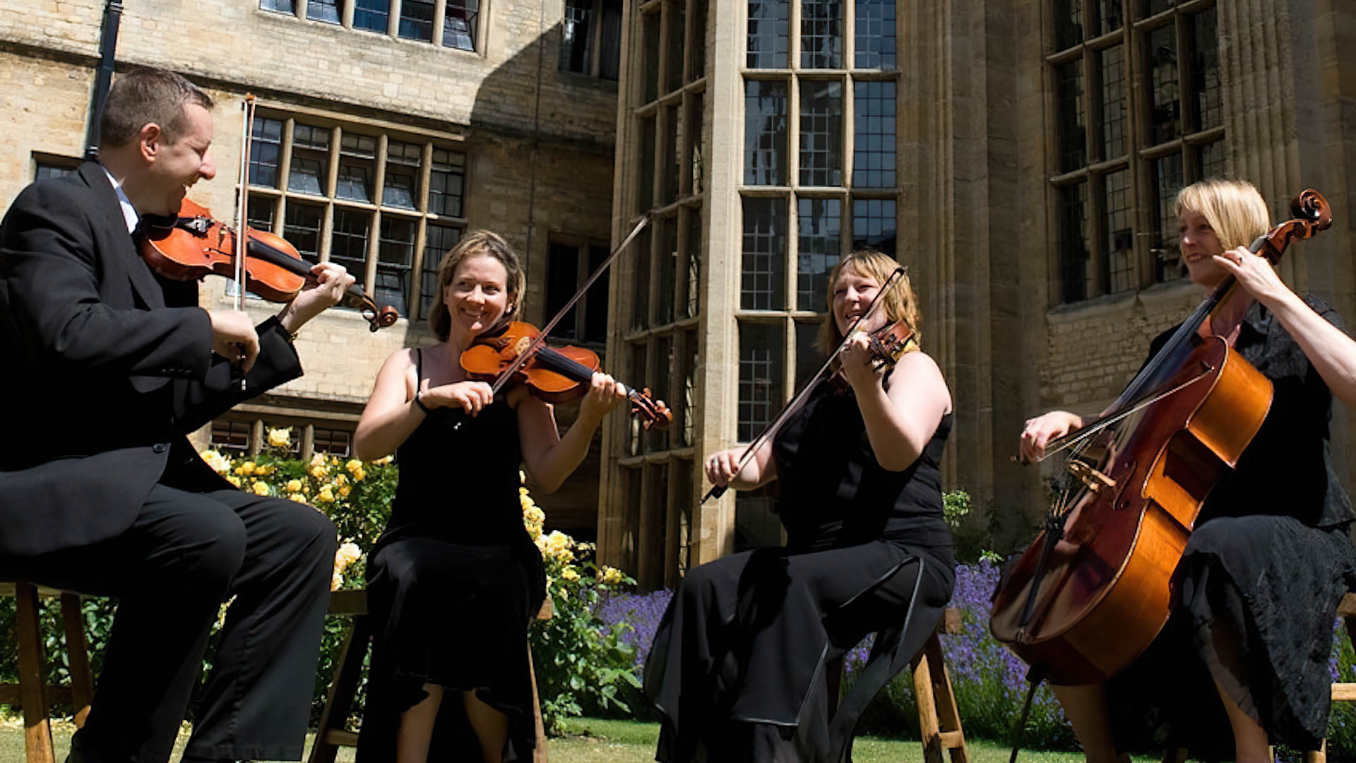 Leicester Strings String Quartet Hire for Weddings & Events DG Music