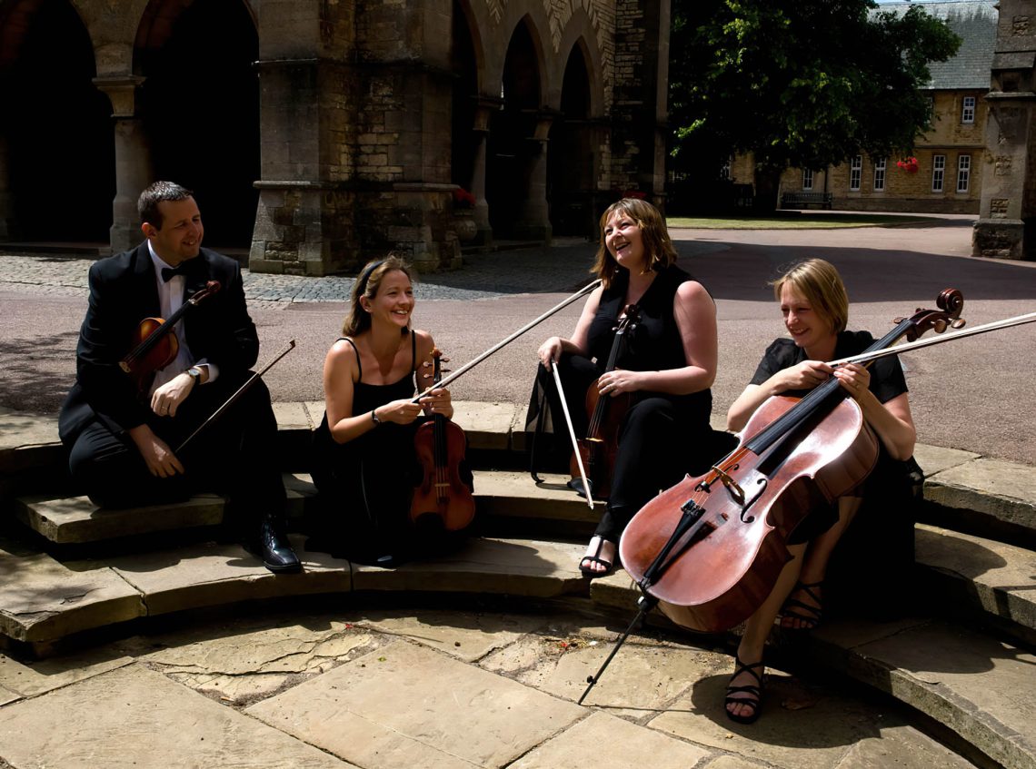 Leicester Strings String Quartet Hire for Weddings & Events DG Music